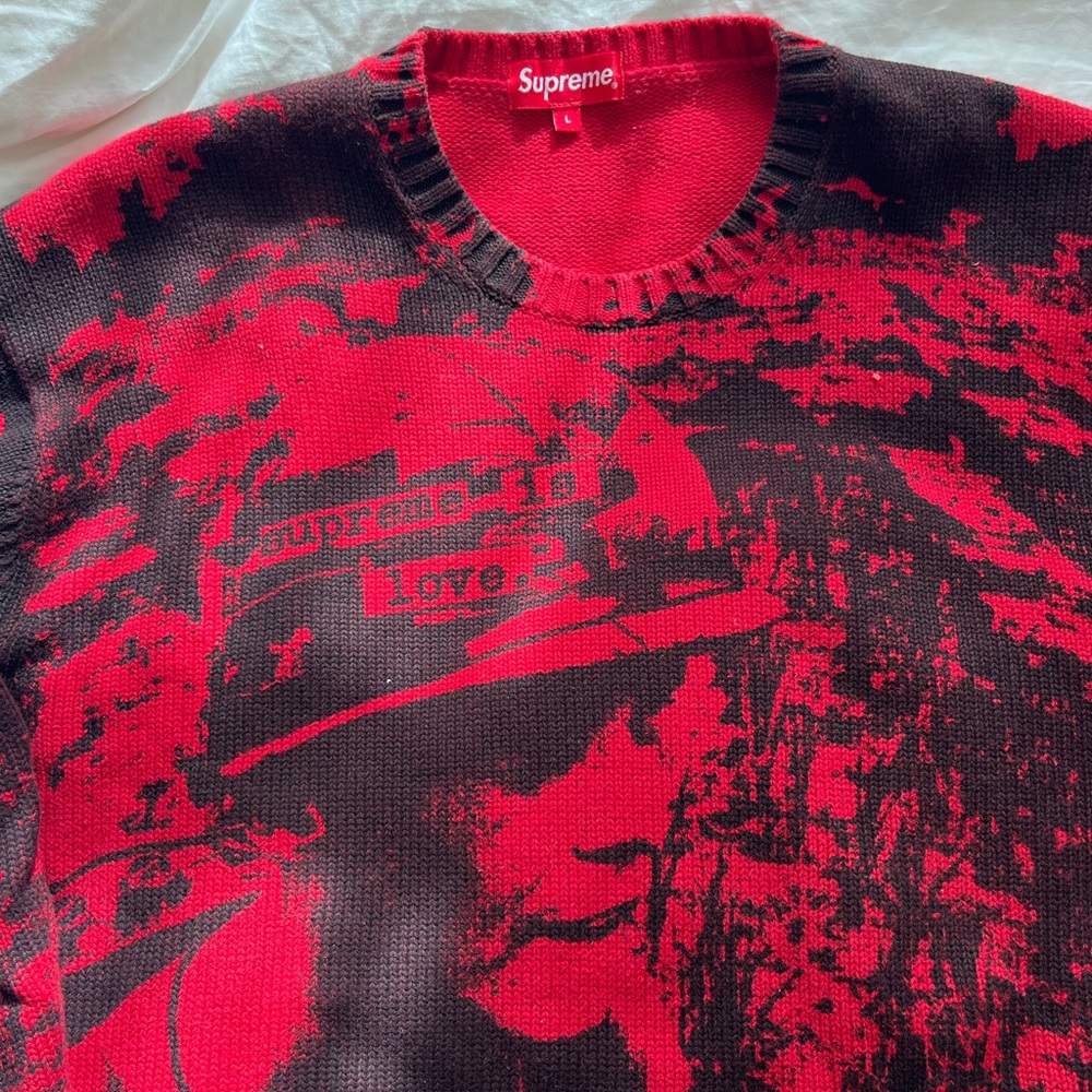 Supreme Is Love Sweater